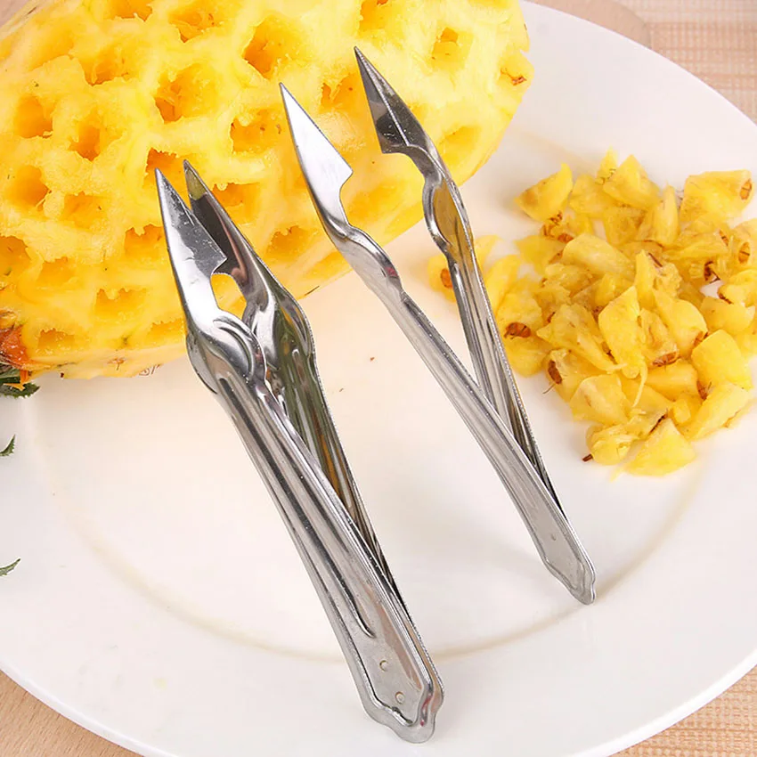 1PC Practical Stainless Steel Cutter Pineapple Eye Peeler Pineapple Seed Fruit Remover Clip Home Kitchen Cutter Gadgets Tools
1PC Practical Stainless Steel Cutter Pineapple Eye Peeler Pineapple Seed Fruit Remover Clip Home Kitchen Cutter Gadgets Tools