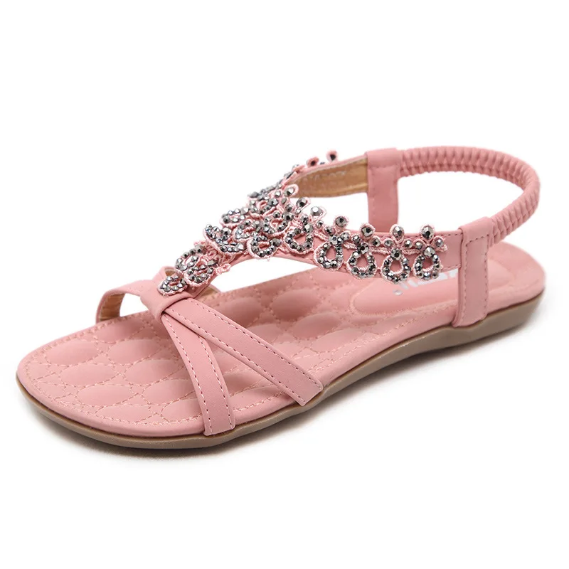 New National Sandals Bohemian Rhinestones Foreign Trade Large Size Flat Shoes Woman Shoes Platform Sandals Women Sandals Shoes
New National Sandals Bohemian Rhinestones Foreign Trade Large Size Flat Shoes Woman Shoes Platform Sandals Women Sandals Shoes