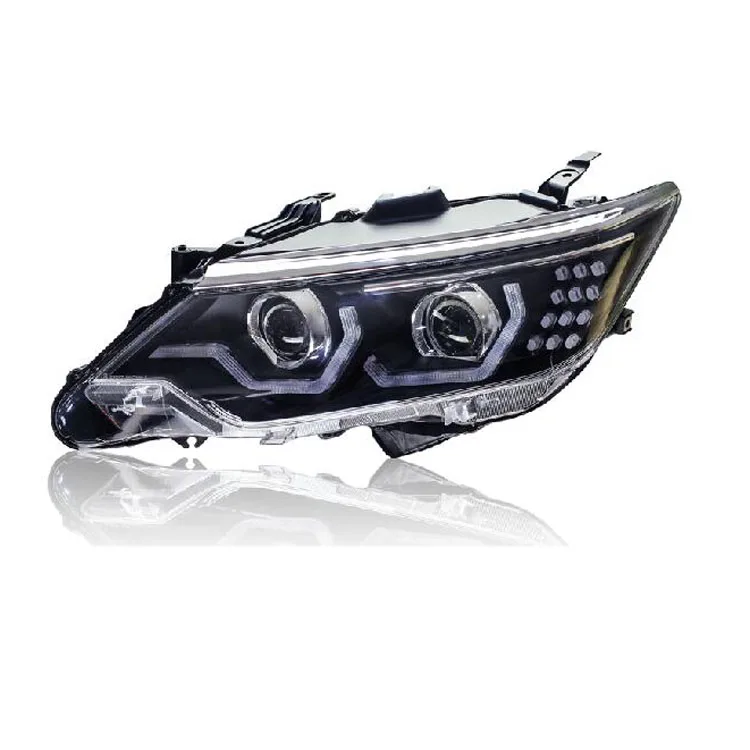 Высокое качество Eagle Eyes LED DRL Биксеноновые Проекционные линзы фары для Toyota Camry
