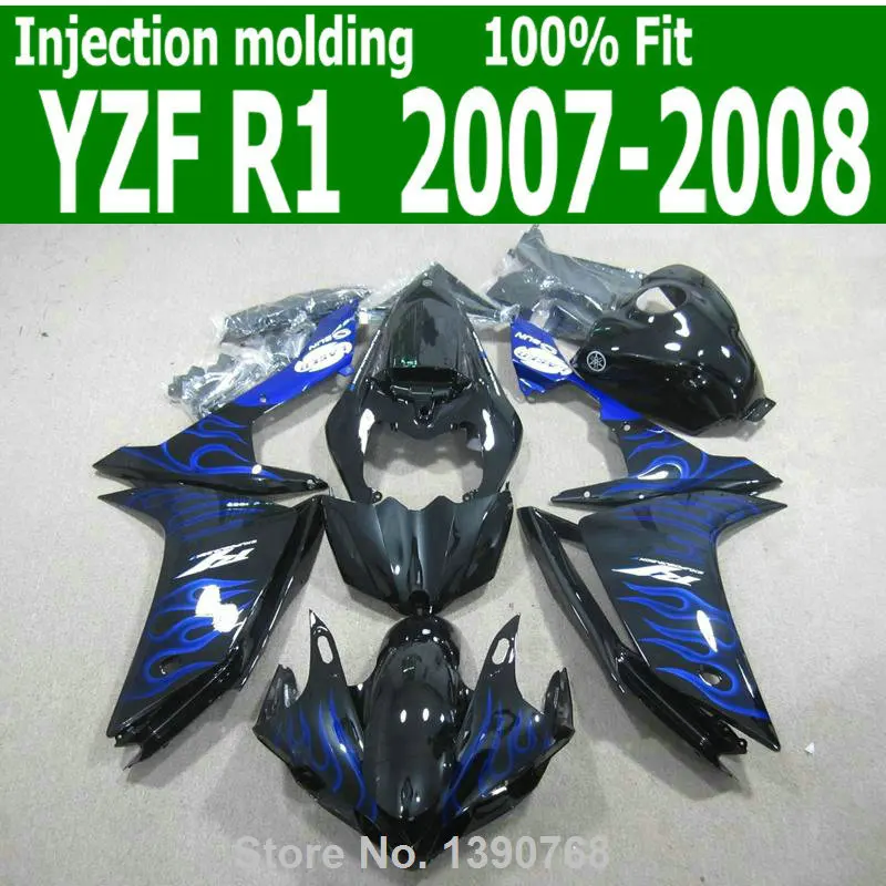 Хорошие Обтекатели для YAMAHA YZF R1 07-08 (голубое пламя) литья под давлением обтекатель комплект TL63
Хорошие Обтекатели для YAMAHA YZF R1 07-08 (голубое пламя) литья под давлением обтекатель комплект TL63
