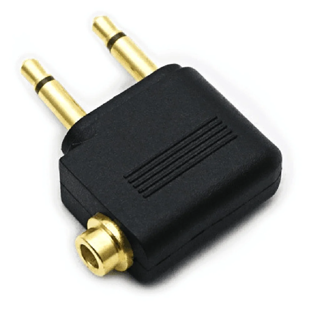 100pcs Portable Gold-plated Aircraft aviation headset conversion plug male to female converter 3.5mm
100pcs Portable Gold-plated Aircraft aviation headset conversion plug male to female converter 3.5mm