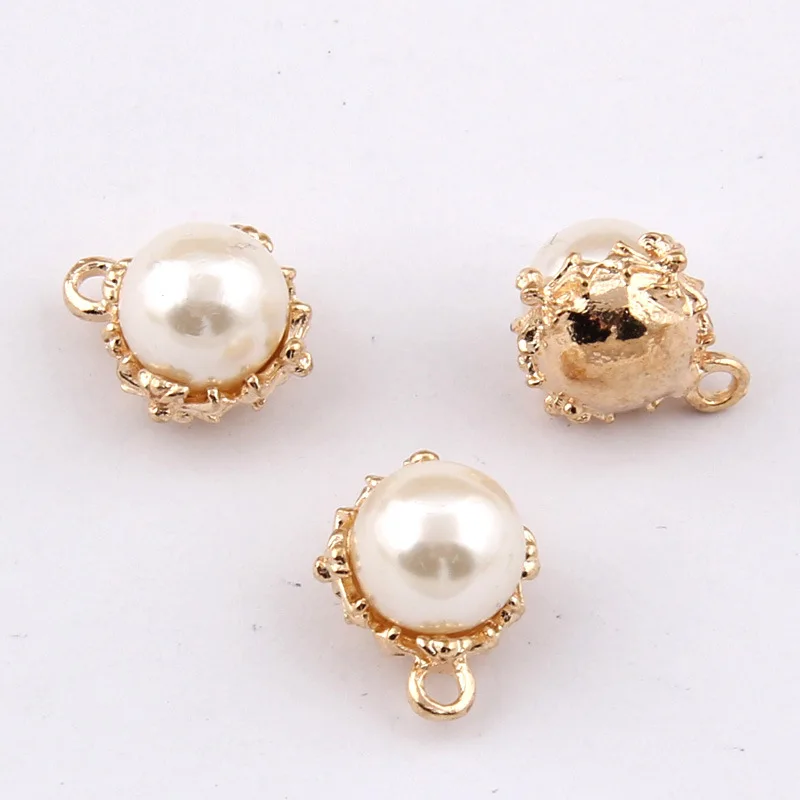 100pcs charm Inlaid imitation pearl Exquisite Alloy Pendants 15*13mm 1.9g Handmade Jewelry Making DIY Alloy accessories Hot 
100pcs charm Inlaid imitation pearl Exquisite Alloy Pendants 15*13mm 1.9g Handmade Jewelry Making DIY Alloy accessories Hot