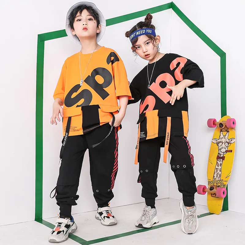 Children Jazz Shirt Ballroom Dance Clothing for Girls Boys Hip Hop Dancing Costumes Show Sweatshirt Tops Jogger Pants Streetwear
Children Jazz Shirt Ballroom Dance Clothing for Girls Boys Hip Hop Dancing Costumes Show Sweatshirt Tops Jogger Pants Streetwear