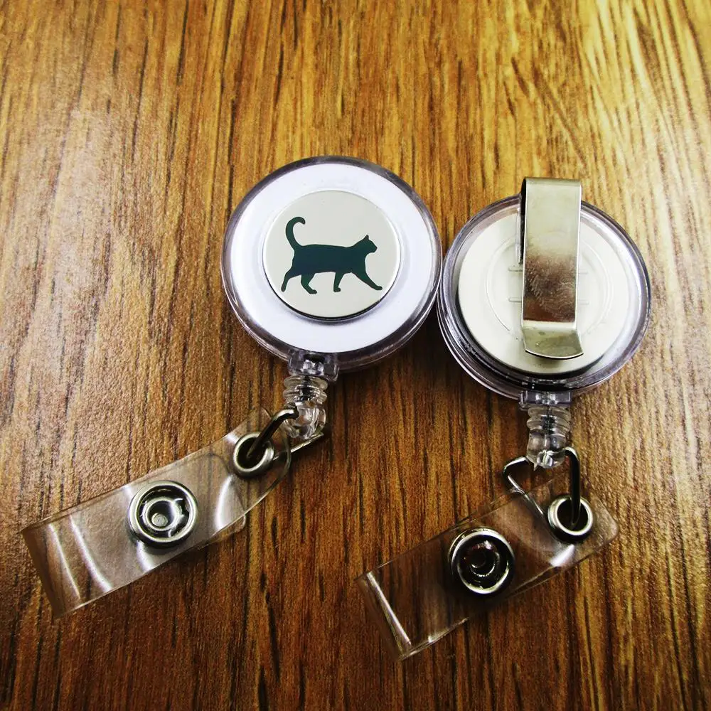 Ca t ID Badge Reel for Docter Nurse Teacher Student retractable recoil id badge holder work fun
Ca t ID Badge Reel for Docter Nurse Teacher Student retractable recoil id badge holder work fun