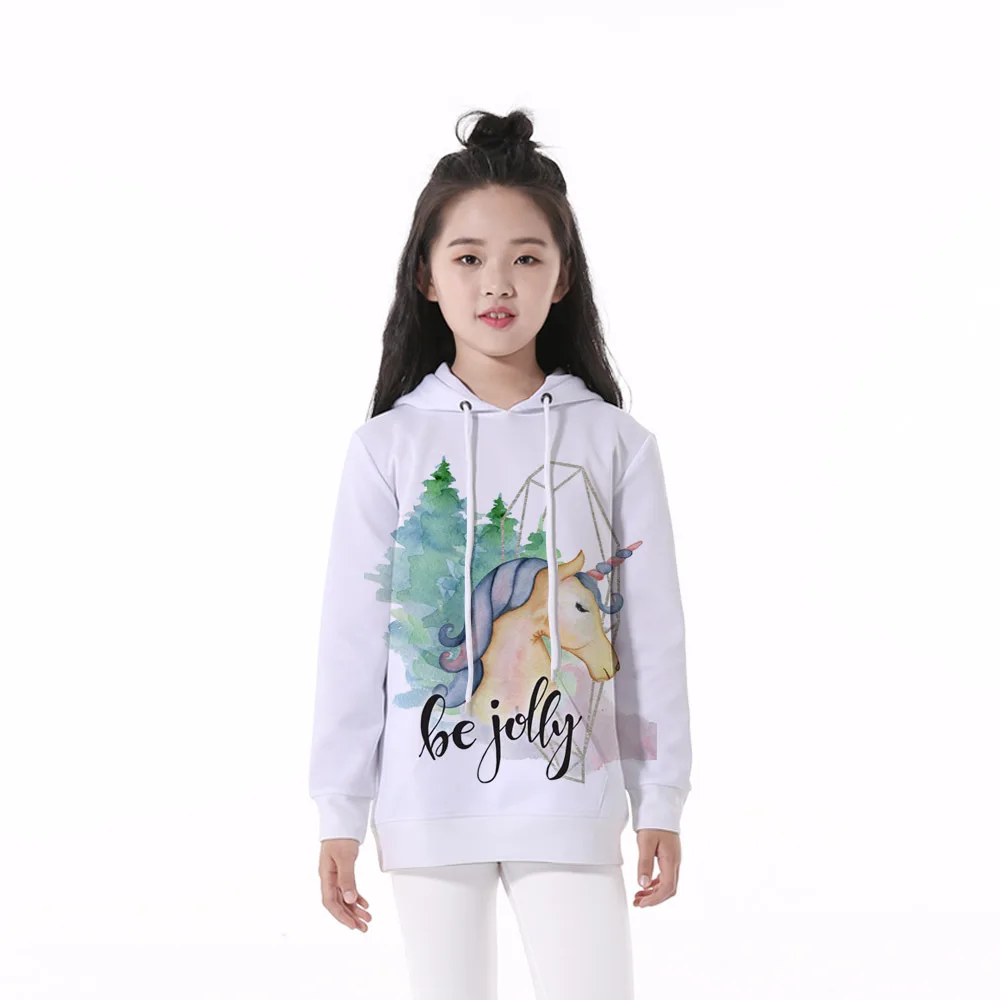 Girls 4-12 Y Spring Autumn Hooded Long Sleeve 3D Digital Print Joyful Unicorn Pattern Hoodies Casual Loose Fit Girls Hoodies
Girls 4-12 Y Spring Autumn Hooded Long Sleeve 3D Digital Print Joyful Unicorn Pattern Hoodies Casual Loose Fit Girls Hoodies