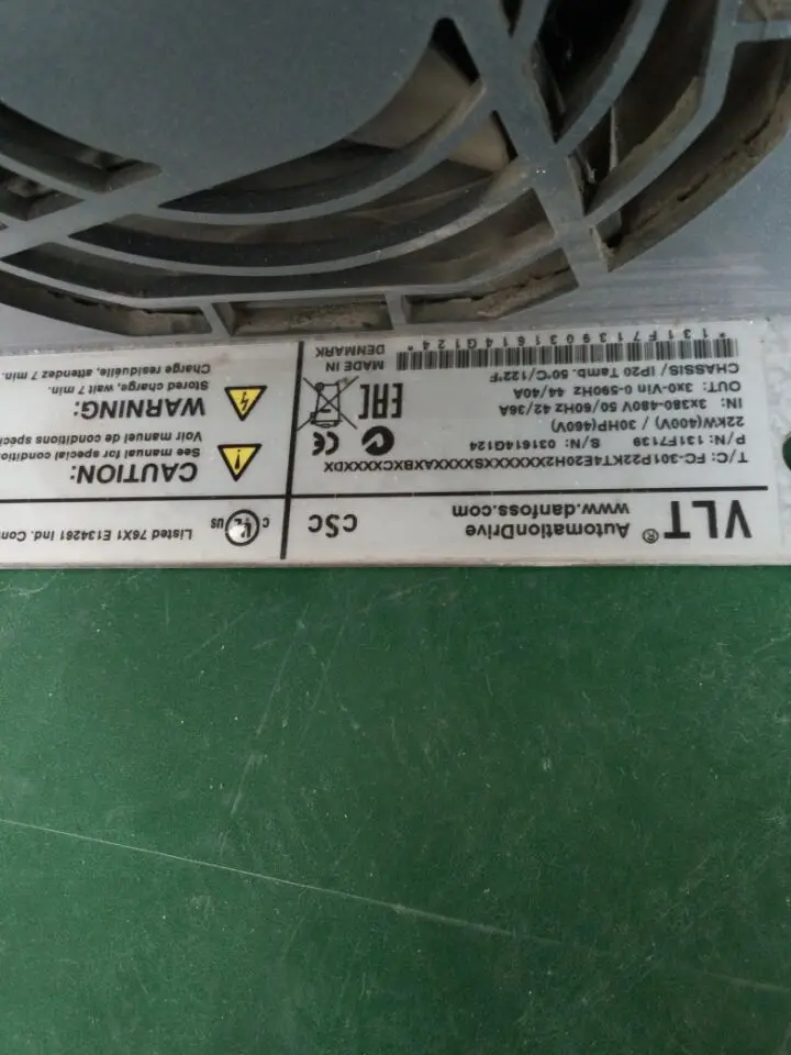 FC-301P22KT4E20H2 22KW , servopack, Good appearance , 90% new ,90 days warranty , in stock free shipping
FC-301P22KT4E20H2 22KW , servopack, Good appearance , 90% new ,90 days warranty , in stock free shipping