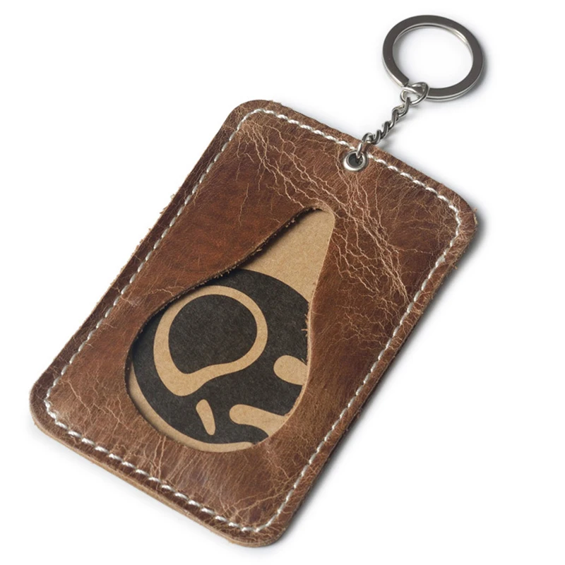 Wholesale Good Leather Thin Bank Card Case Quality ID Pocket Mini Card Wallet Men Small Key Ring Bus Card Holder Cash Cards Pack
Wholesale Good Leather Thin Bank Card Case Quality ID Pocket Mini Card Wallet Men Small Key Ring Bus Card Holder Cash Cards Pack