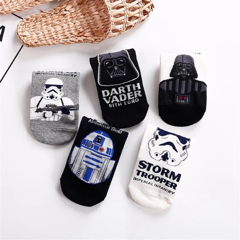 Носки Wookiees для косплея по щиколотку Звездные войны штормовые войска забавные