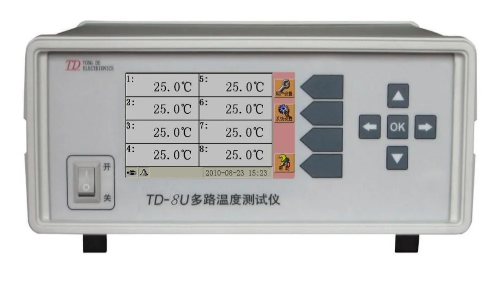 TD-16U-02 Multi-Channel Temperature Meter Channel 16 with USB InterfaceThe thermal resistance PT100,Cu100,Cu50.standard Cu50
TD-16U-02 Multi-Channel Temperature Meter Channel 16 with USB InterfaceThe thermal resistance PT100,Cu100,Cu50.standard Cu50