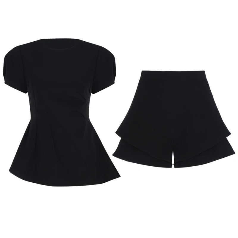 Max Spri 2019 New Sexy Club Ruffles Sexy Short Sleeve O Neckk Top With Mini Skirt Summer Bodycon Two Sets Wholesale
Max Spri 2019 New Sexy Club Ruffles Sexy Short Sleeve O Neckk Top With Mini Skirt Summer Bodycon Two Sets Wholesale