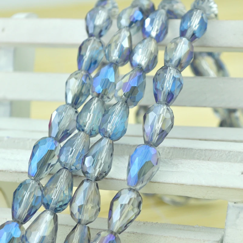300pcs/lot Waterdrop Crystal Beads Crystal Faceted Beads 8x12mm Curtain Craft Jewelry Making DIY Beads
300pcs/lot Waterdrop Crystal Beads Crystal Faceted Beads 8x12mm Curtain Craft Jewelry Making DIY Beads