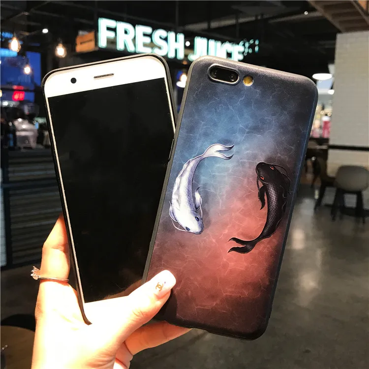 Luxury 3D Relief Taiji Fish Case For Apple iphone 7 6 6S 8 Plus Soft Silicone Shockproof Lovers Phone Cover For iphone SE 2 2020
Luxury 3D Relief Taiji Fish Case For Apple iphone 7 6 6S 8 Plus Soft Silicone Shockproof Lovers Phone Cover For iphone SE 2 2020