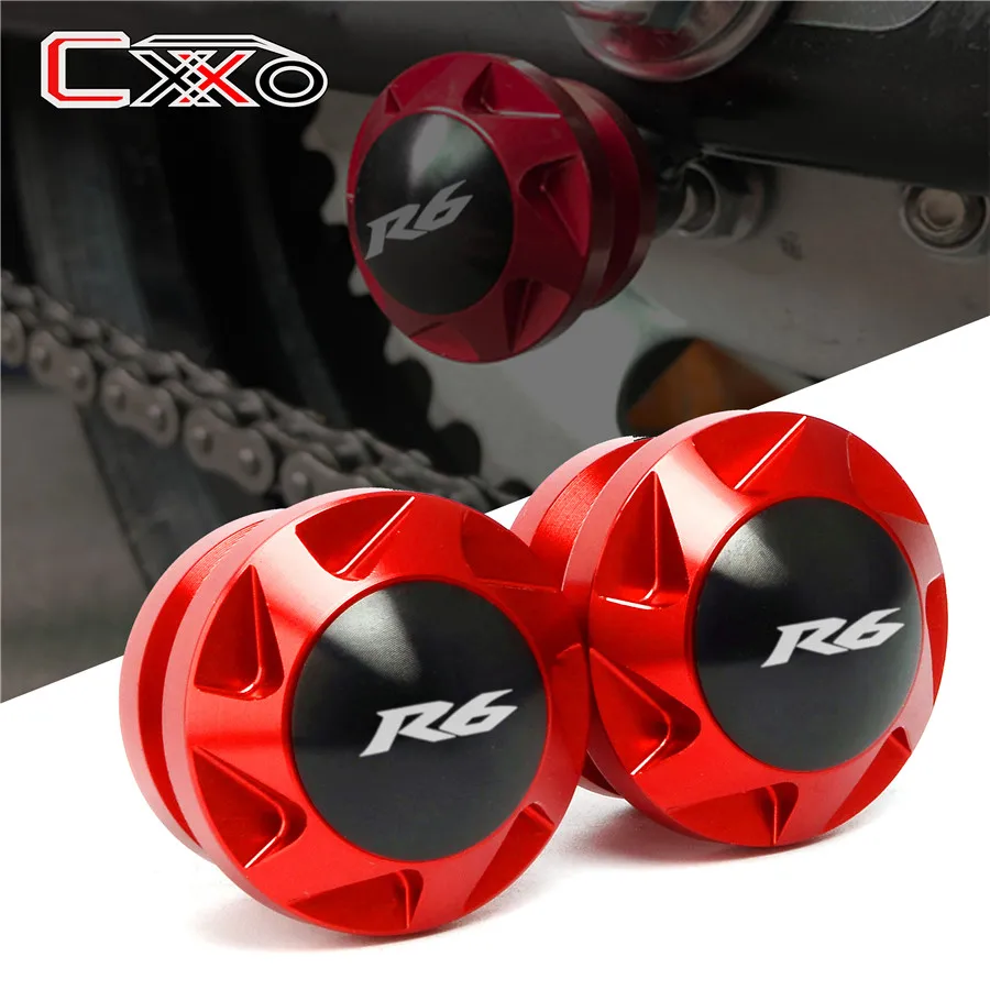 For Yamaha YZF-R6 R6 Motorcycle Stand parts Aluminum Swingarm Spools sliders Protector For YAMAHA R1 all year
For Yamaha YZF-R6 R6 Motorcycle Stand parts Aluminum Swingarm Spools sliders Protector For YAMAHA R1 all year