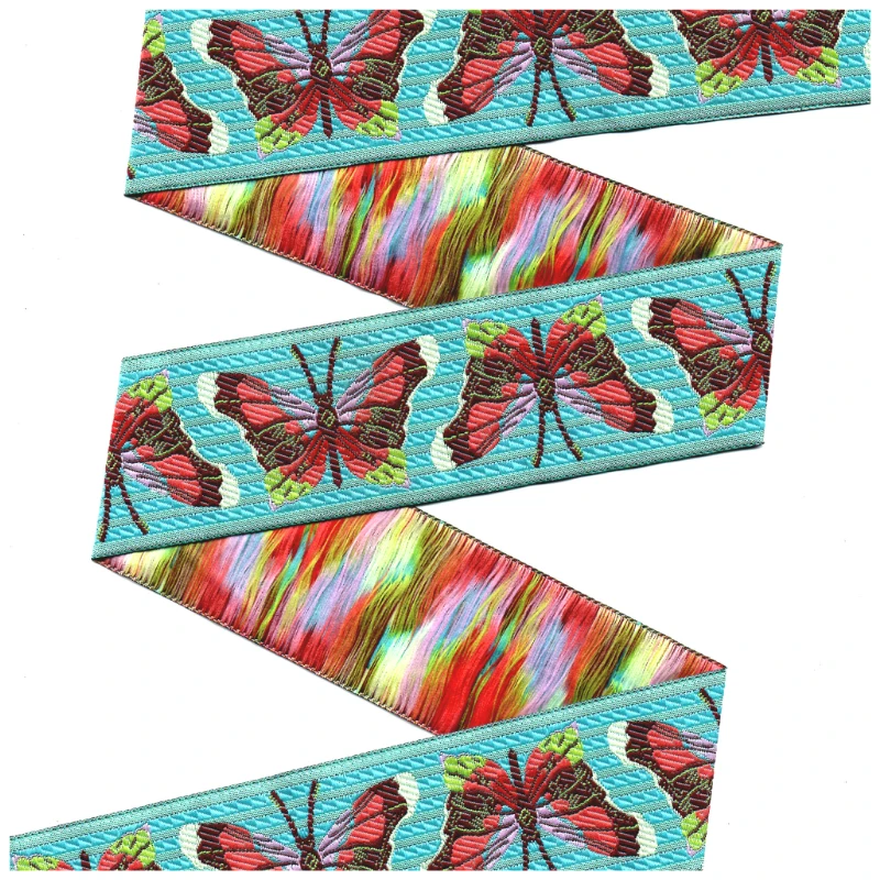 ZERZEEMOOY wholesale 1-1/2" 38mm 10yards/sets 100% Polyester Woven Jacquard Ribbon Colorful Blue butterfly HANDMADE lace
ZERZEEMOOY wholesale 1-1/2" 38mm 10yards/sets 100% Polyester Woven Jacquard Ribbon Colorful Blue butterfly HANDMADE lace