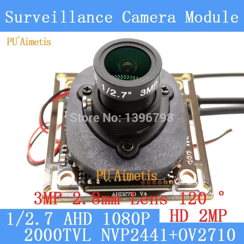 PUɺimetis 2MP 1920*1080P AHD CCTV 1080P мини камера Модуль 2000TVL 2 8 мм широкоугольный 120 градусов