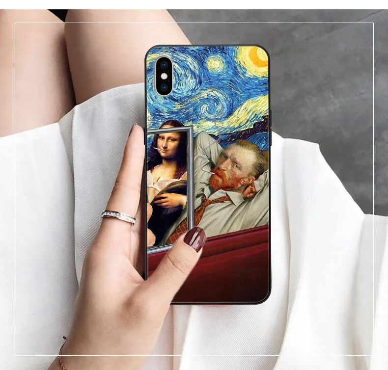 Mona Lisa funny Spoof Art Paintings The Birth Of Venus Soft Cover Phone Case for iPhone 11 12Pro Max X 6S SE 7 8 Plus XR XS Max
Mona Lisa funny Spoof Art Paintings The Birth Of Venus Soft Cover Phone Case for iPhone 11 12Pro Max X 6S SE 7 8 Plus XR XS Max