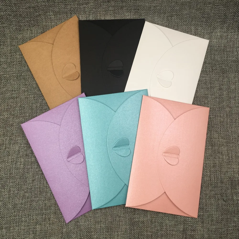 50Pcs/Lot 15.2*10cm 6 Colors Wedding Invitation Cover Card Sleeve DIY Envelope Bags Wedding Birthday Party Gift Packaging Boxes
50Pcs/Lot 15.2*10cm 6 Colors Wedding Invitation Cover Card Sleeve DIY Envelope Bags Wedding Birthday Party Gift Packaging Boxes