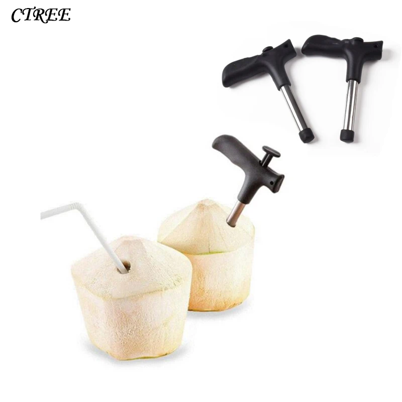CTREE 1Pcs Practical Multifunction Durable Stainless Steel Coconut Opener Opening Driller Fruit Tools Knife Kitchen Gadgets C667
CTREE 1Pcs Practical Multifunction Durable Stainless Steel Coconut Opener Opening Driller Fruit Tools Knife Kitchen Gadgets C667