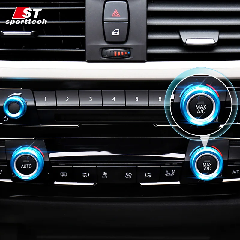 Car Styling Air-Conditioning Button Cover Ring For BMW 1/2/3/4 Series F20/F21/F22/F23/F45/F46/F30/F31/F34/F35/F32/F33/F36 Parts
Car Styling Air-Conditioning Button Cover Ring For BMW 1/2/3/4 Series F20/F21/F22/F23/F45/F46/F30/F31/F34/F35/F32/F33/F36 Parts