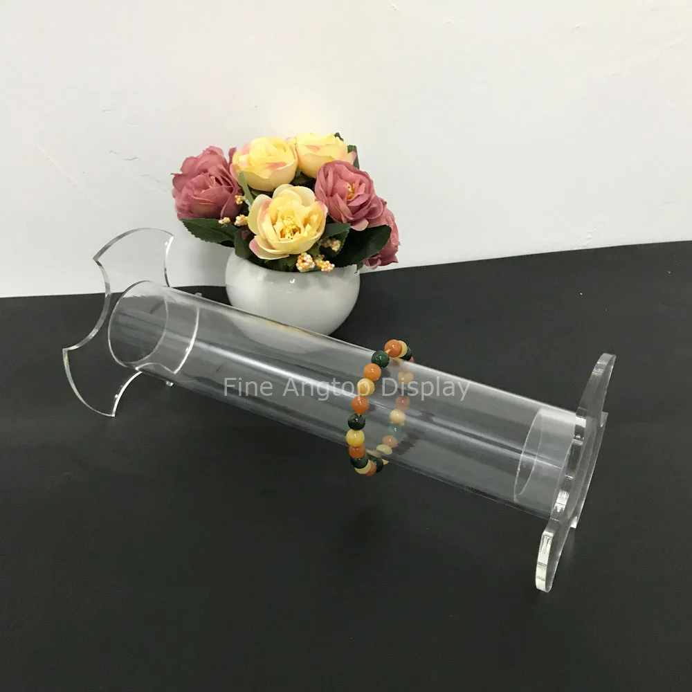 Elegant Clear Acrylic T-Bar Jewelry Display Rack Bangle Bracelet Watch Organizer Holder Plexiglass Tube Stand
Elegant Clear Acrylic T-Bar Jewelry Display Rack Bangle Bracelet Watch Organizer Holder Plexiglass Tube Stand