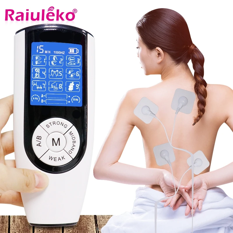 TENS Machine Dual Channel Output TENS EMS Pain Relief Massager Electric Nerve Muscle Stimulator Digital Therapy Physiotherapy
TENS Machine Dual Channel Output TENS EMS Pain Relief Massager Electric Nerve Muscle Stimulator Digital Therapy Physiotherapy