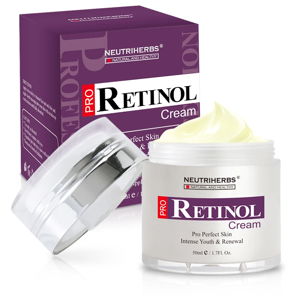 Neutriherbs Retinol Moisturizer Cream Vitamin A Vitamin E Collagen Cream for Face Facial Care 50g
Neutriherbs Retinol Moisturizer Cream Vitamin A Vitamin E Collagen Cream for Face Facial Care 50g