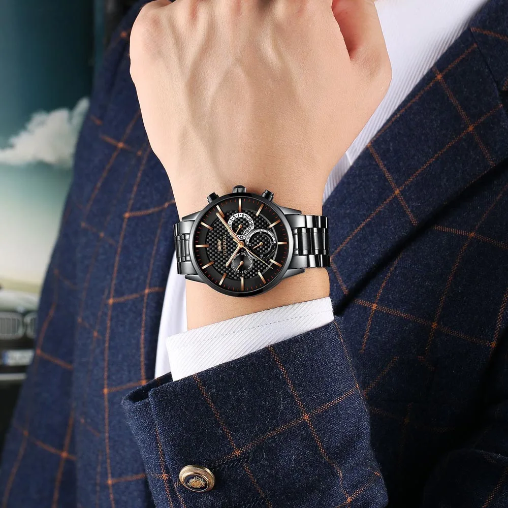 OLMECA Watch Men Fashion Sport Quartz Clock Mens Watches Top Brand Luxury Full Steel Business Waterproof Watch Relogio Masculino
OLMECA Watch Men Fashion Sport Quartz Clock Mens Watches Top Brand Luxury Full Steel Business Waterproof Watch Relogio Masculino