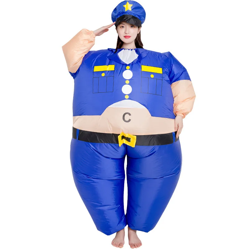 Policemen Cosplay Costumes Carry Back Men Clothes Inflatable Garment Novelty Toys Halloween Party Fancy Suits Dress Up Disfraz
Policemen Cosplay Costumes Carry Back Men Clothes Inflatable Garment Novelty Toys Halloween Party Fancy Suits Dress Up Disfraz