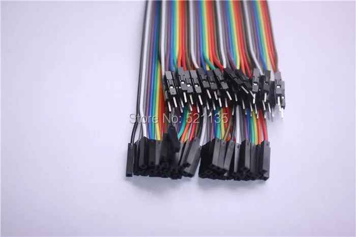 Free shipping 40pcs 40cm 1p-1p Connector Male to Female Dupont Wire Cable Line 2.54mm
Free shipping 40pcs 40cm 1p-1p Connector Male to Female Dupont Wire Cable Line 2.54mm