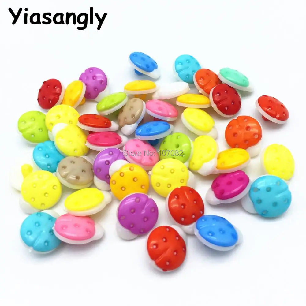 500pcs mixed colors ladybug beetle button plastic ladybirds cartoon combined shank buttons fit sewing 13x15mm
500pcs mixed colors ladybug beetle button plastic ladybirds cartoon combined shank buttons fit sewing 13x15mm