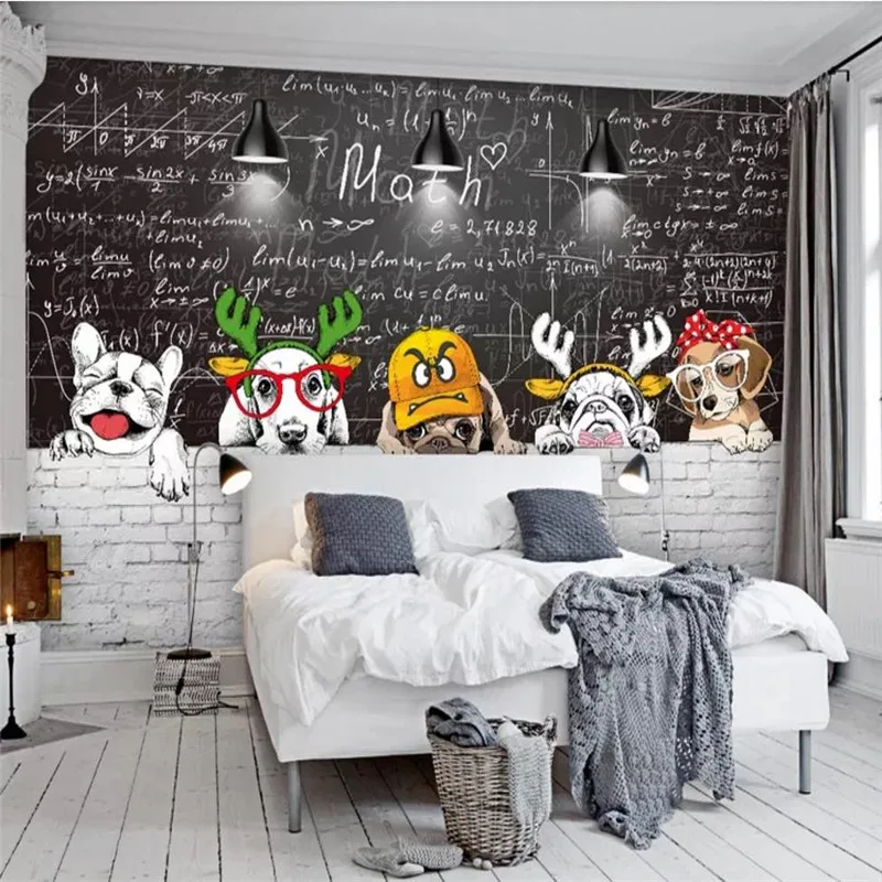 Custom wallpaper mural modern minimalist Nordic cute animal personality restaurant living room wall
Custom wallpaper mural modern minimalist Nordic cute animal personality restaurant living room wall