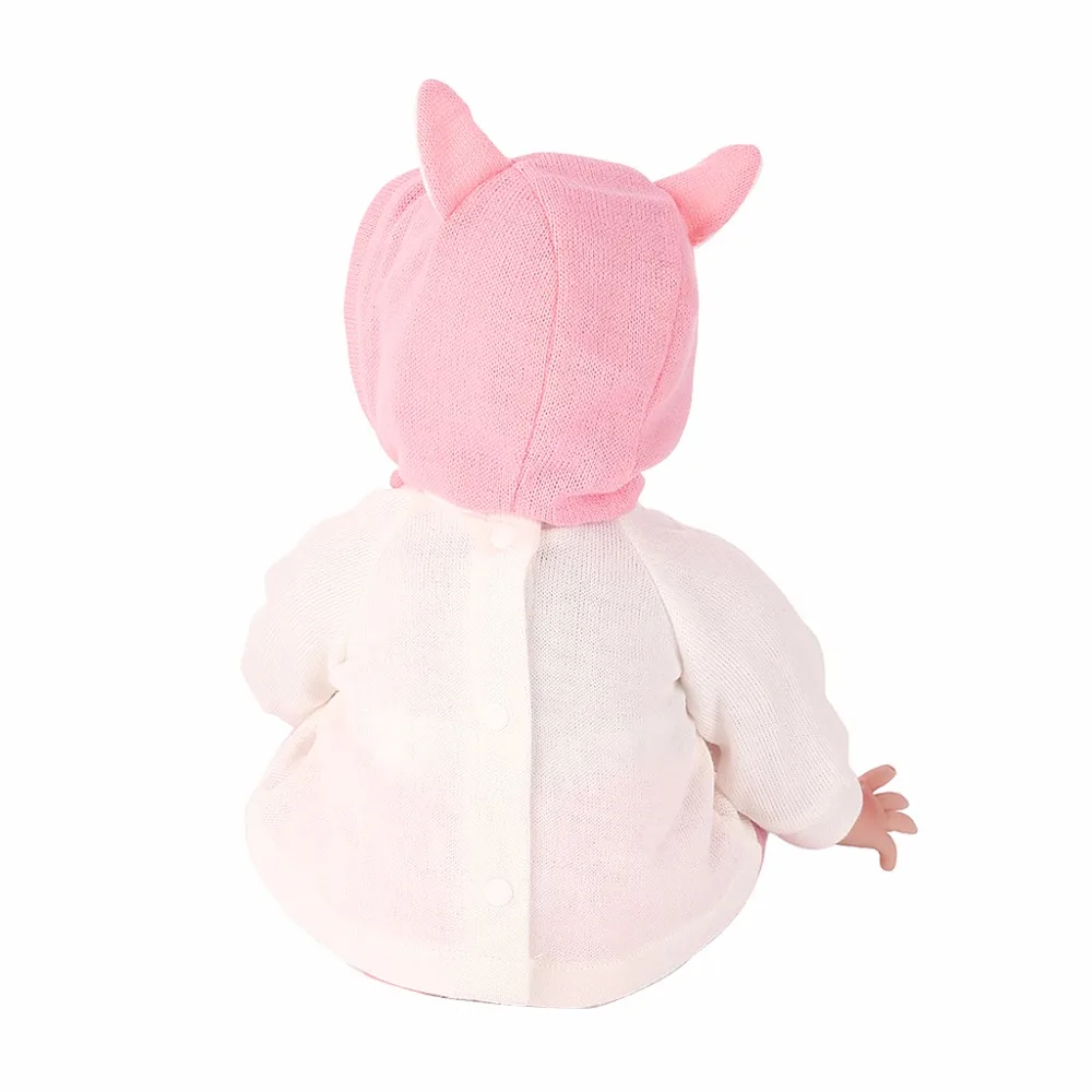 55cm Lifelike Silicon Baby Doll Pink Fox Puppet Blanket Cute Toy Early Childhood
55cm Lifelike Silicon Baby Doll Pink Fox Puppet Blanket Cute Toy Early Childhood