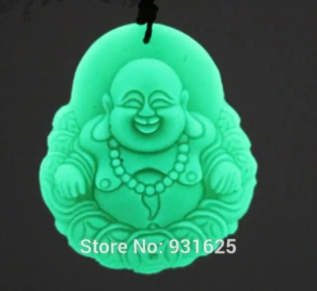 Wonderful Rarely Natural Fluorite Stone Carved Laughing Coin Buddha Pendant + Necklace Glow in Dark luminous stones Pendants
Wonderful Rarely Natural Fluorite Stone Carved Laughing Coin Buddha Pendant + Necklace Glow in Dark luminous stones Pendants