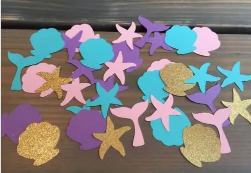 wedding Mermaid princess birthday Party Nautical Confetti Under The Sea Table decor scrapbook favors
wedding Mermaid princess birthday Party Nautical Confetti Under The Sea Table decor scrapbook favors