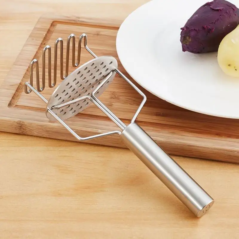 Kitchen Tools Fruit Vegetable Masher Stainless Steel Potato Masher Crusher for Making Mashed Potato LX3642
Kitchen Tools Fruit Vegetable Masher Stainless Steel Potato Masher Crusher for Making Mashed Potato LX3642