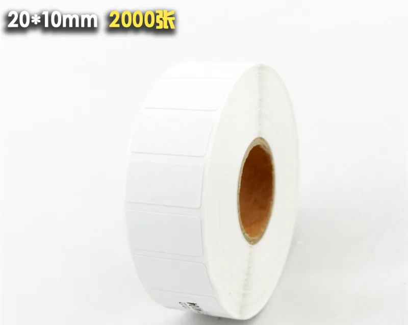 1 rollsPOS thermal label paper 20x10mmThermal printer Thermal Labels waterproof barcode blank stickers (total 2000 labels)
1 rollsPOS thermal label paper 20x10mmThermal printer Thermal Labels waterproof barcode blank stickers (total 2000 labels)