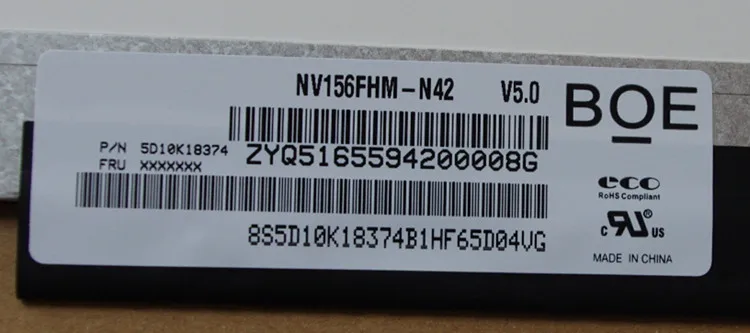 Матовый ЖК-дисплей NV156FHM-N42 V5.0 NV156FHM N42 V8.1 Матрица для ноутбука 15,6 дюймов светодиодный экран FHD x 30Pin репродукция
Матовый ЖК-дисплей NV156FHM-N42 V5.0 NV156FHM N42 V8.1 Матрица для ноутбука 15,6 дюймов светодиодный экран FHD x 30Pin репродукция
