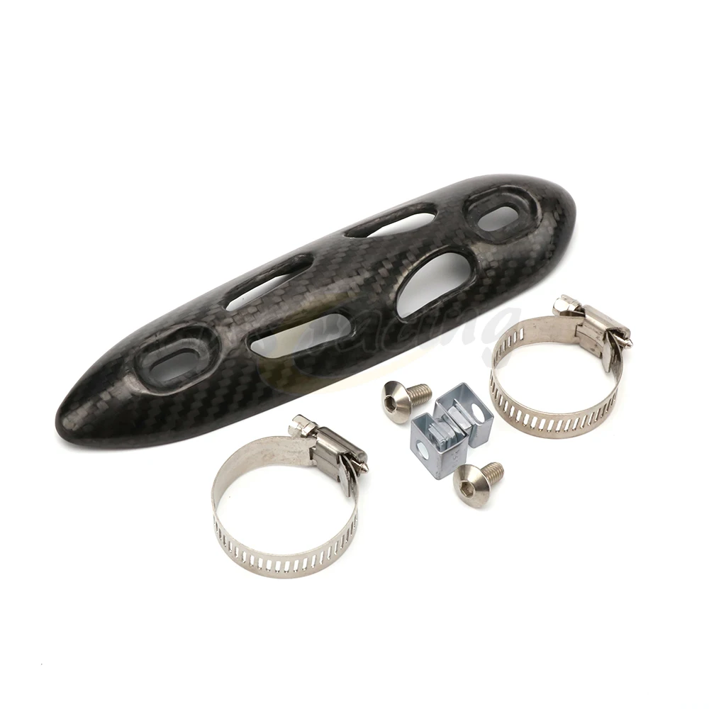Universal Carbon Fiber Exhaust Pipe Muffler Heat Shield Protector Cover For Yamaha Honda Suzuki
Universal Carbon Fiber Exhaust Pipe Muffler Heat Shield Protector Cover For Yamaha Honda Suzuki