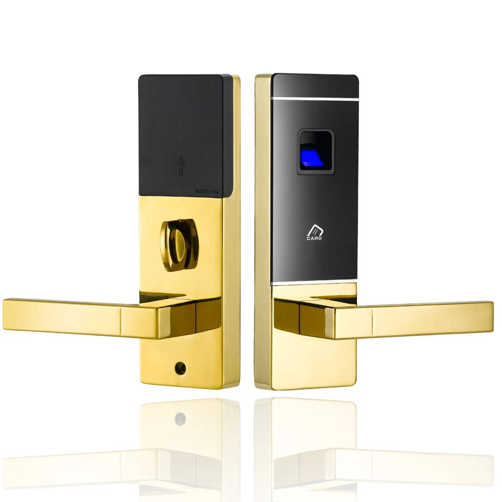Zinc Alloy Security Keyless RFID Card Electrnoic Door Lock Digital Biometric Fingerprint Lock For Home Office
Zinc Alloy Security Keyless RFID Card Electrnoic Door Lock Digital Biometric Fingerprint Lock For Home Office