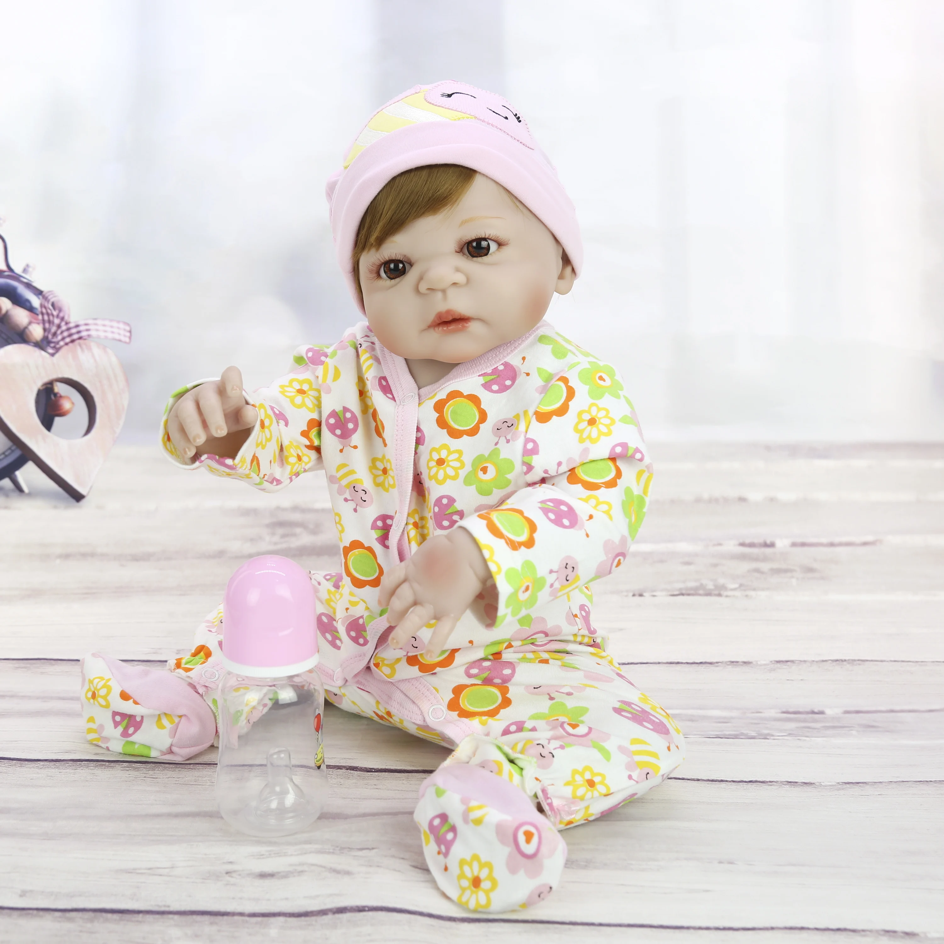 Limited Edition 23 Inch Lifelike Reborn Girl Doll Full Silicone Body 57 cm Realistic Reborn Baby Toy For Children Birthday Gifts
Limited Edition 23 Inch Lifelike Reborn Girl Doll Full Silicone Body 57 cm Realistic Reborn Baby Toy For Children Birthday Gifts