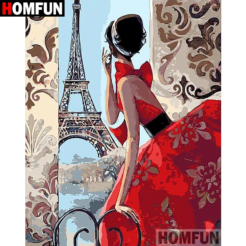 HOMFUN 5D DIY Diamond Painting Full Square/Round Drill "Tower Girl" Embroidery Cross Stitch gift Home Decor Gift A07876
HOMFUN 5D DIY Diamond Painting Full Square/Round Drill "Tower Girl" Embroidery Cross Stitch gift Home Decor Gift A07876