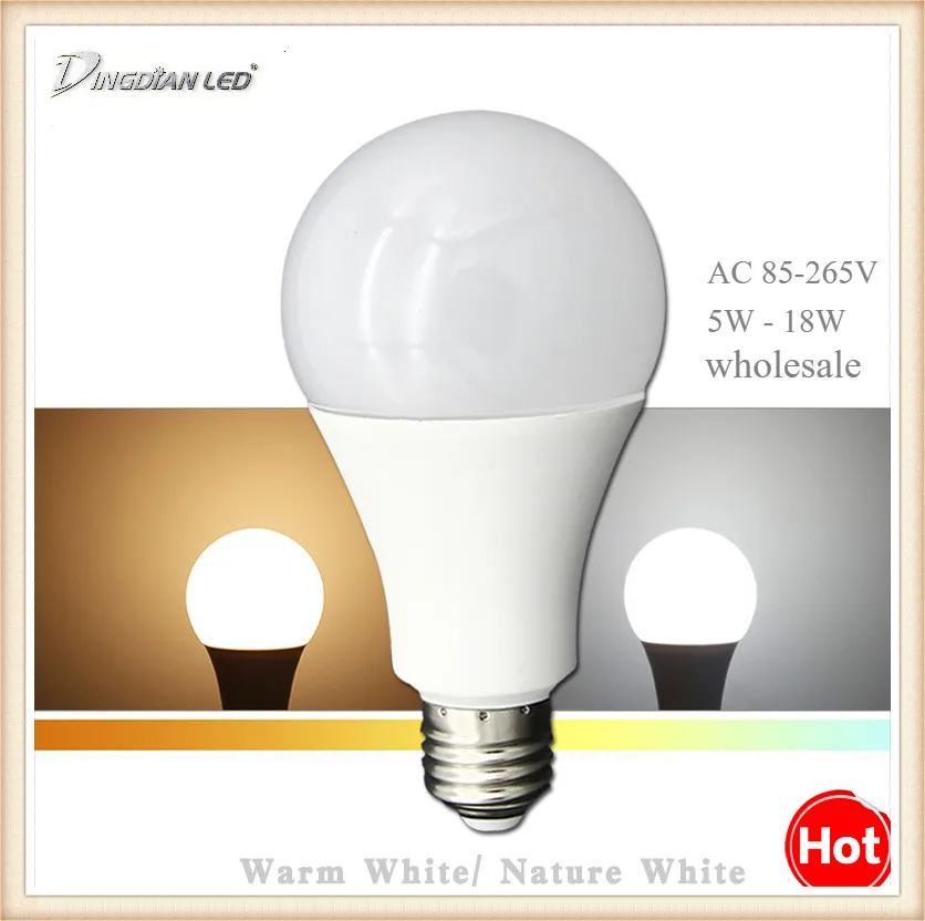 LED Bulb E27 110V 220V High Brightness Light 5W 7W 9W 12W 15W 18W Bedroom Livingroom Lamp Home Decor | Освещение