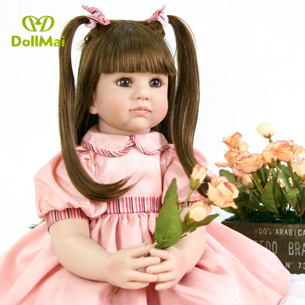 DollMai изысканный реборн девочка playmate куклы игрушки 24 дюйма 60 см силиконовая кукла реборн наряд принцесса кукла подарок
DollMai изысканный реборн девочка playmate куклы игрушки 24 дюйма 60 см силиконовая кукла реборн наряд принцесса кукла подарок