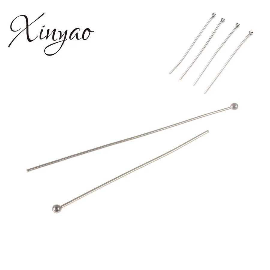 XINYAO 50 шт./лот, ШТЫРЬКИ из нержавеющей стали серебряного цвета, 0,7x40, 50 мм, с шариком, металлические наконечники для самостоятельного изготовле...
XINYAO 50 шт./лот, ШТЫРЬКИ из нержавеющей стали серебряного цвета, 0,7x40, 50 мм, с шариком, металлические наконечники для самостоятельного изготовле...