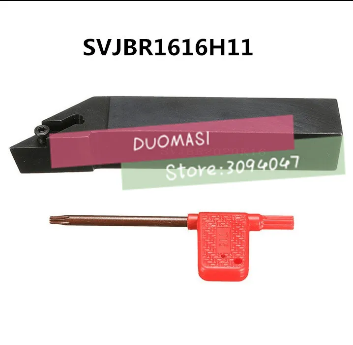 SVJBR1616H11 16*16*100 мм токарный станок для резки металла токарный станок с ЧПУ токарные инструменты Внешний токарный инструмент держатель s-типа SVJBR/L
SVJBR1616H11 16*16*100 мм токарный станок для резки металла токарный станок с ЧПУ токарные инструменты Внешний токарный инструмент держатель s-типа SVJBR/L