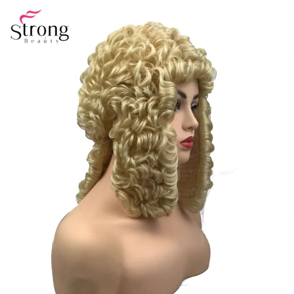 StrongBeauty маскарадный парик британский женский искусственные волосы костюм из