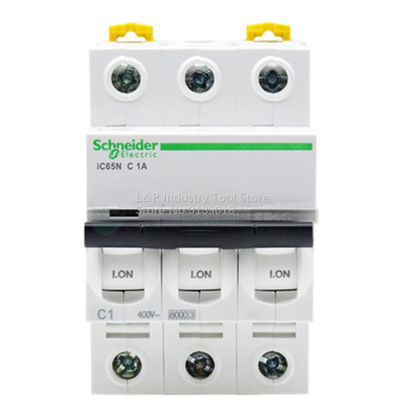 New Original Schneider Electric China IC65N 3P C1A A9F18301 Vacuum Mini Circuit Breaker MCB Acti9 Type C
New Original Schneider Electric China IC65N 3P C1A A9F18301 Vacuum Mini Circuit Breaker MCB Acti9 Type C