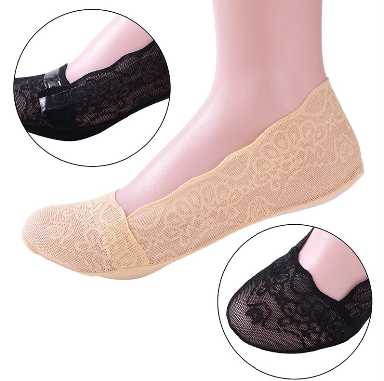 3 pairs Summer invisible ankle socks slippers silicone anti-skid lace traceless anti-falling womens
3 pairs Summer invisible ankle socks slippers silicone anti-skid lace traceless anti-falling womens