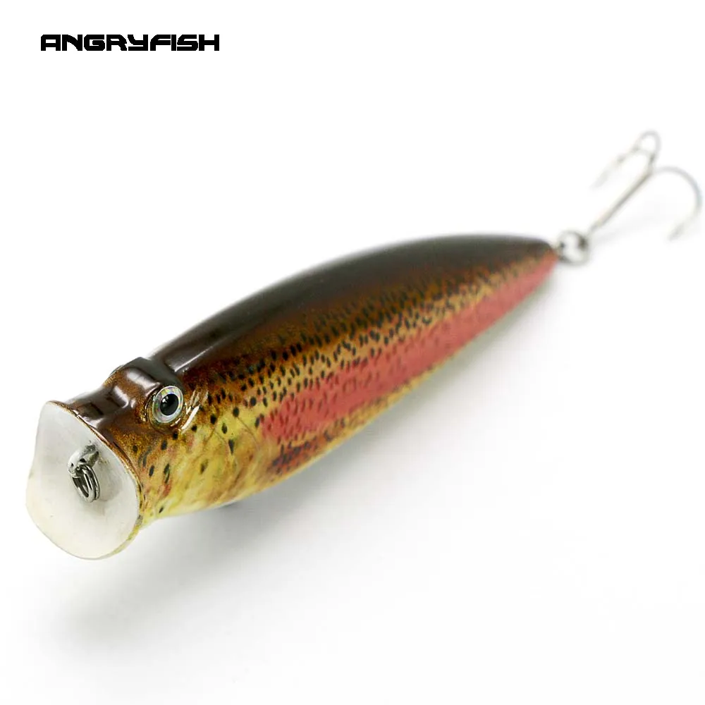 ANGRYFISH Лидер продаж 1 шт. 95 мм 18 5 г рыболовная Реалистичная приманка искусственные