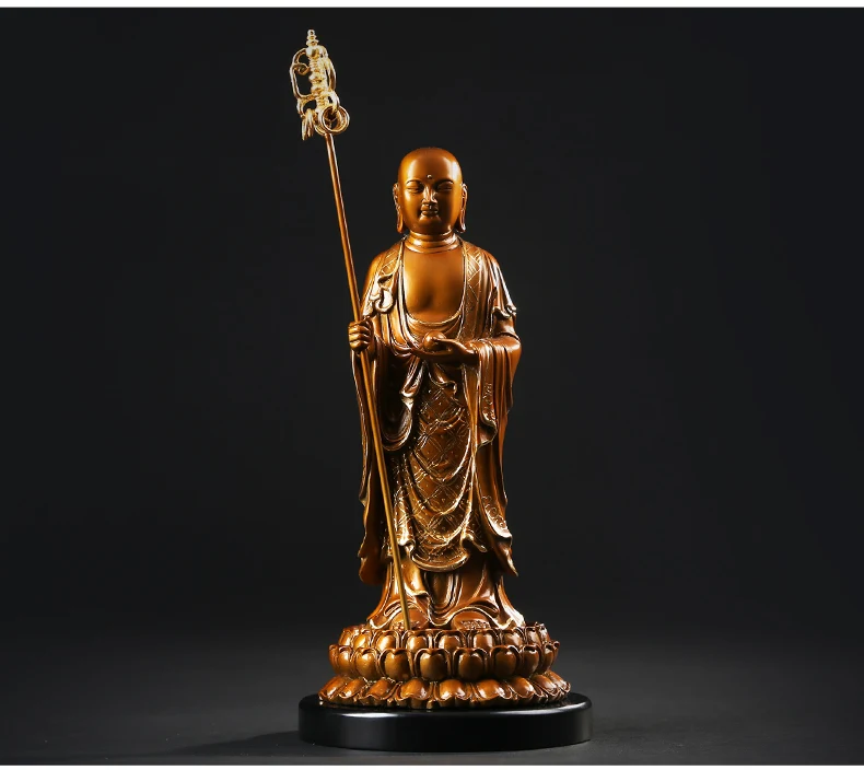 TOP GOOD Ksitigarbha Bodhisattva Будда # буддийский ученик домашняя семья защита фэн-шуй медная статуя 26 см Большой размер
TOP GOOD Ksitigarbha Bodhisattva Будда # буддийский ученик домашняя семья защита фэн-шуй медная статуя 26 см Большой размер